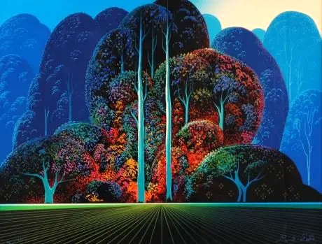 アイベン・アールの絵画作品　タイトルは、トワイライト
